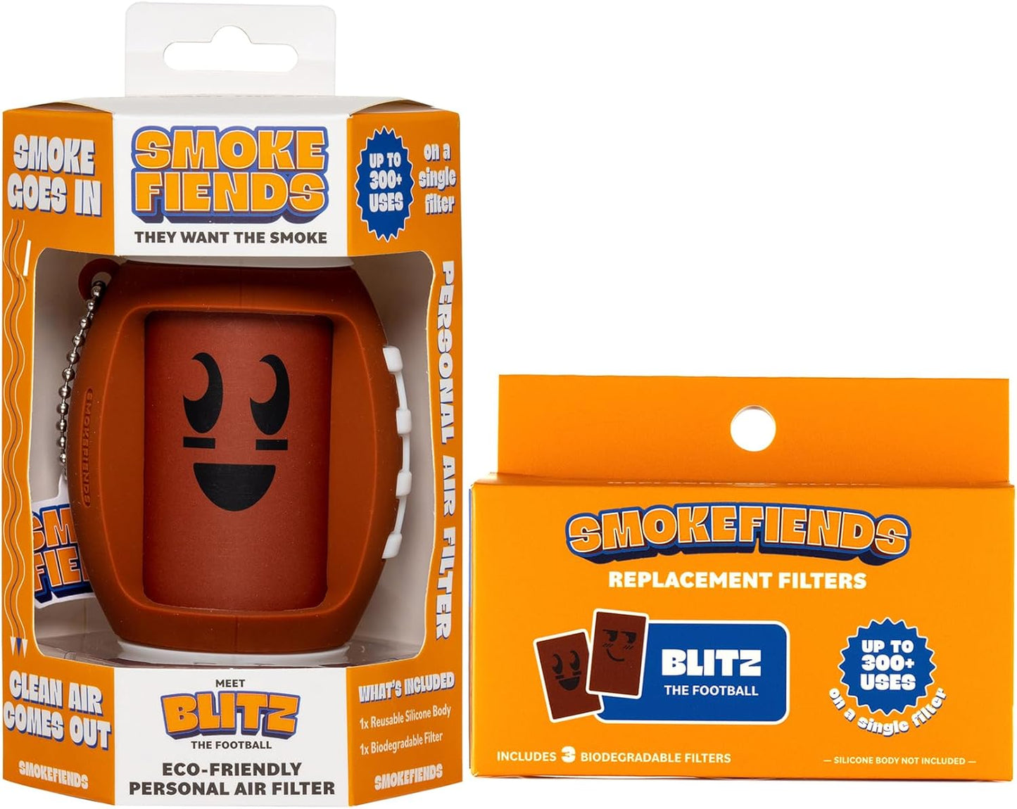 Blitz the Football + 3-Pack Replacement Filters Bundle