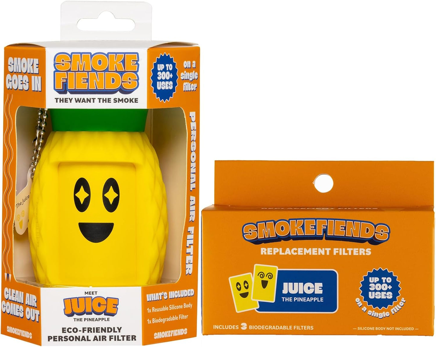 Juice the Pineapple + 3-Pack Replacement Filters Bundle