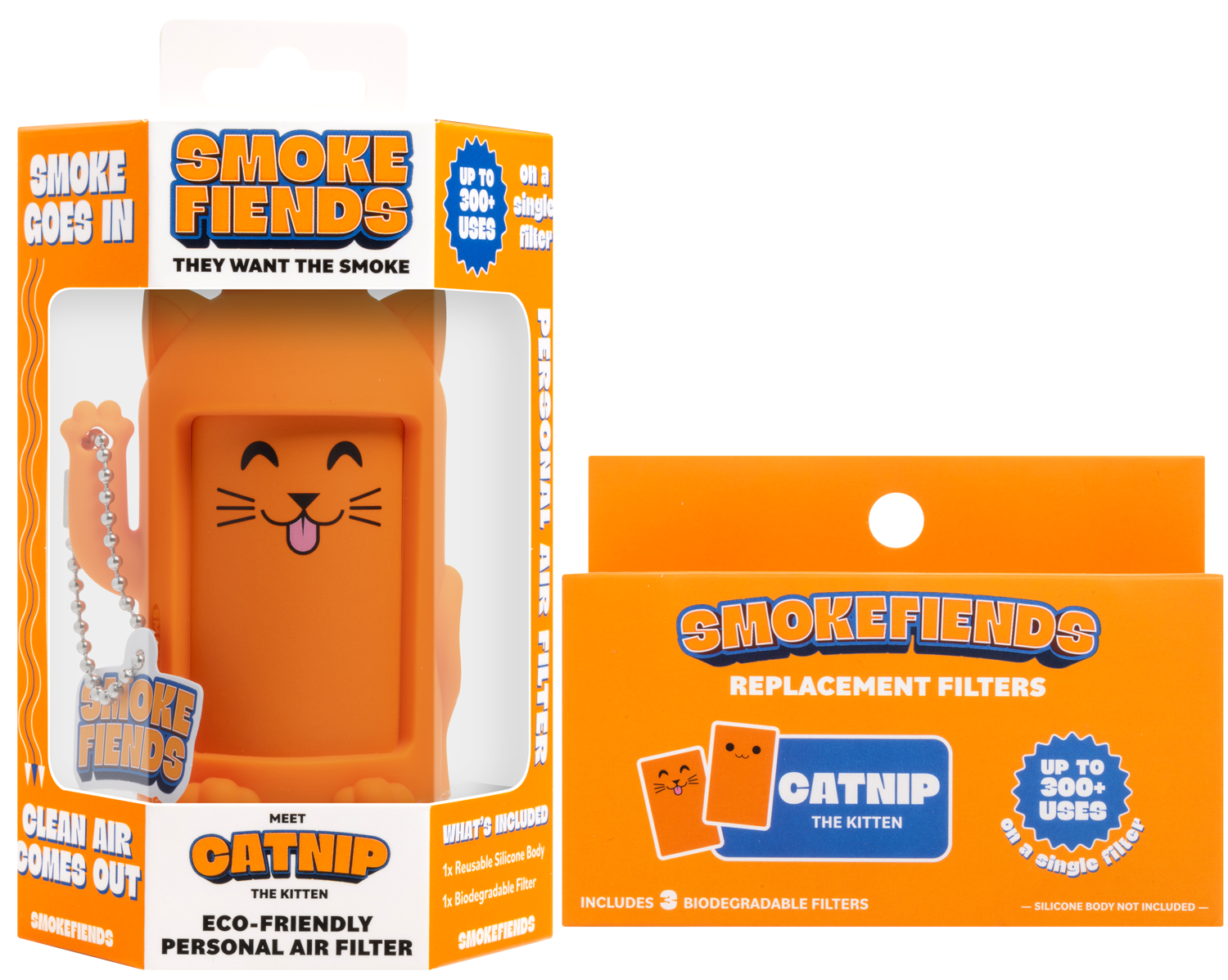 Catnip the Kitten + 3-Pack Replacement Filters Bundle